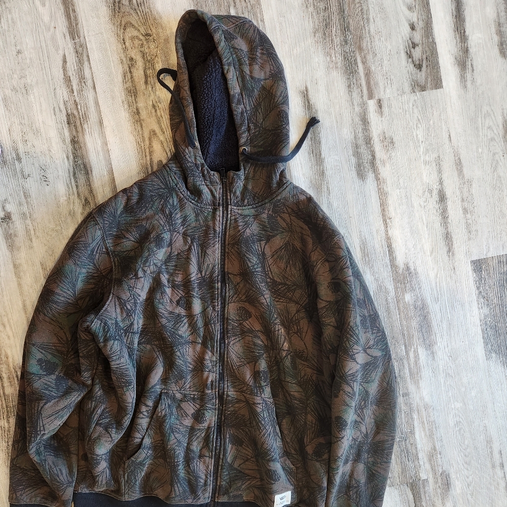 MENS VANS ZIP UP JACKET Size Xl